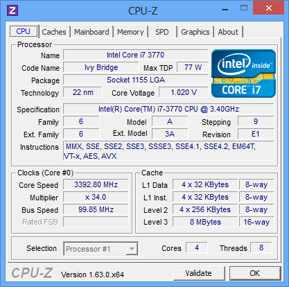 CPU-z