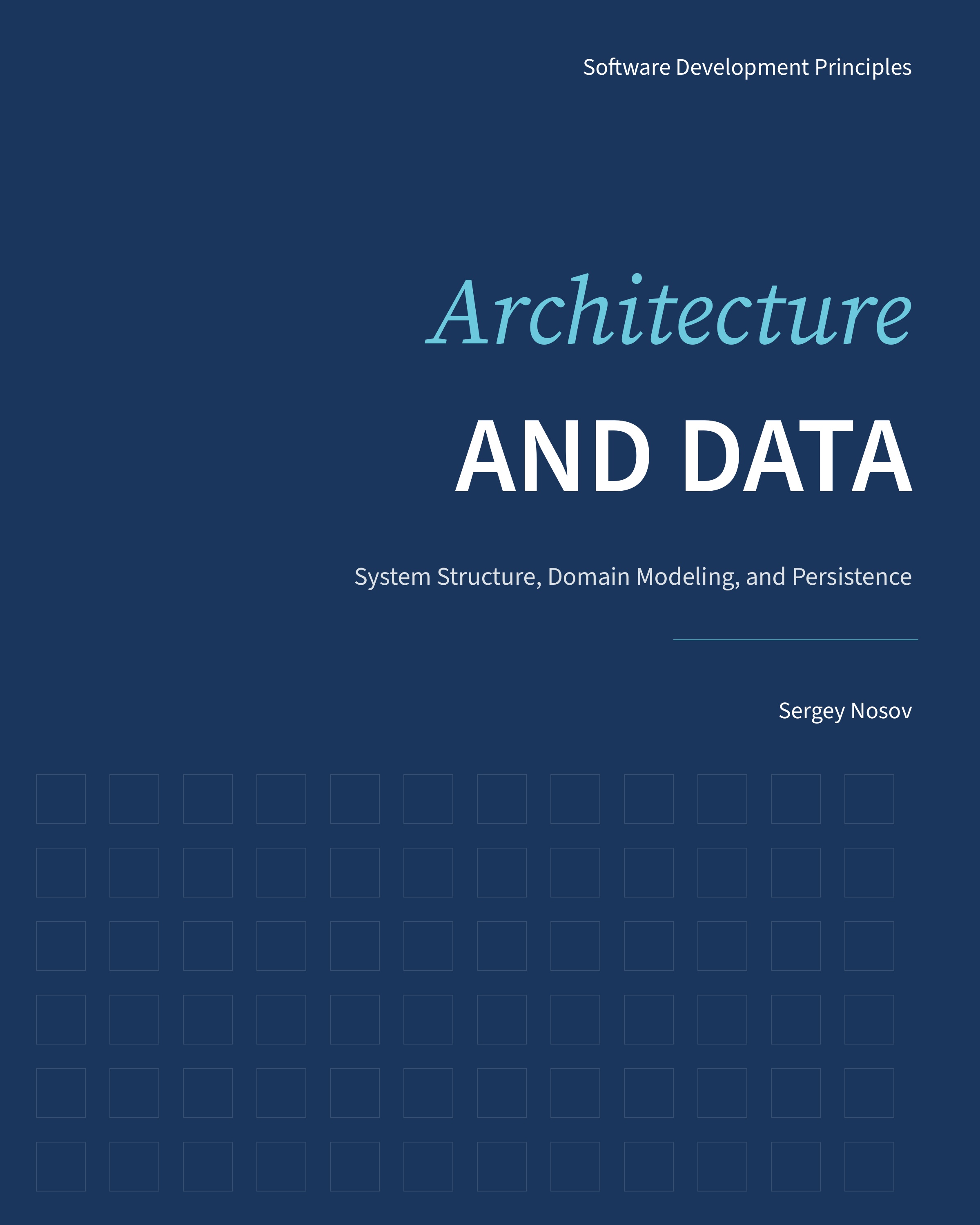 Architecture and Data cover